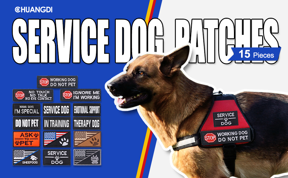 23+ Funny Service Dog Patches LairigPaulos