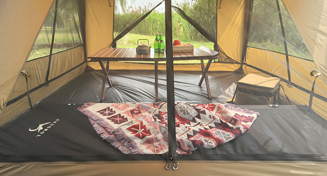 TOMOUNT シェルターテント 2-3人用 ロッジテント 一体式フレーム Amazon.co.jp: TOMOUNT シェルターテント 2-3人用 ロッジテント