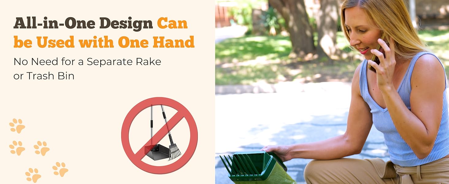 Lift N Bag Can be Used with One Hand