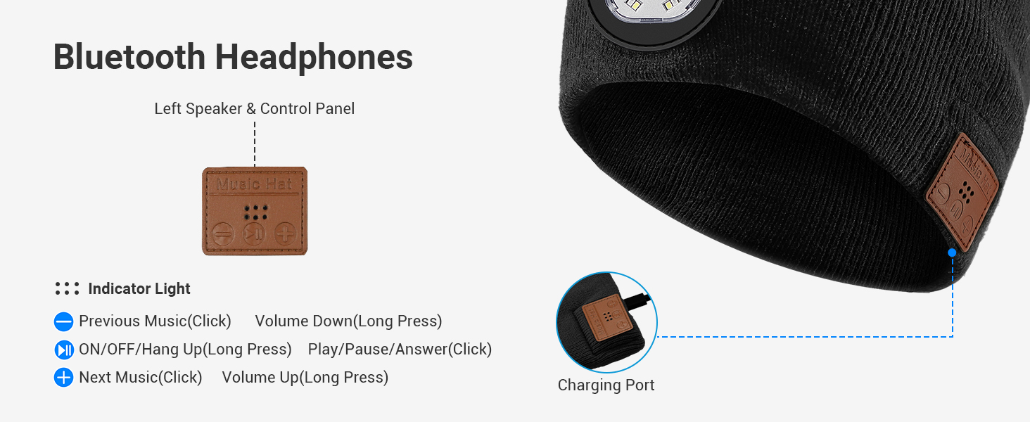 Bluetooth Beanie Hat