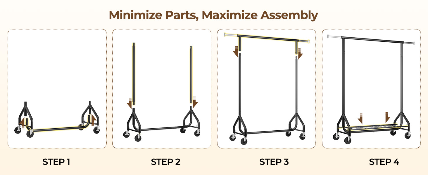 Heavy Duty Clothes Rack