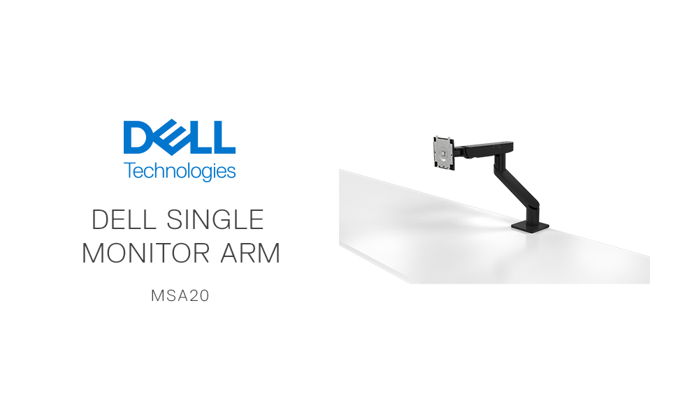 【新品・未使用】Dell Single Monitor Arm MSA20 Dell Single Monitor Arm MSA20 Desktop Mount for LCD Monitor