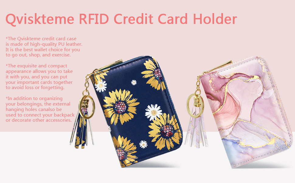 RFID Credit Card Holder for Women