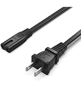 AC Power Cord Cable Fit for Xbox One S, Xbox One X, Xbox Series X/S Replacement - (ETL Listed Cable)
