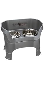 large dog neater feeder deluxe with leg extensions