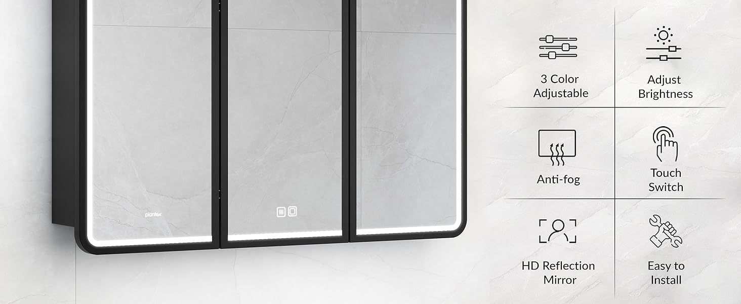 cabinet mirror for bathroom wall