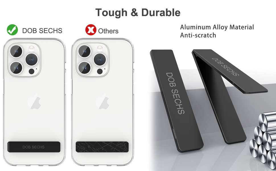 DOB SECHS 3PCS Phone Kickstand Stick On, UltraThin