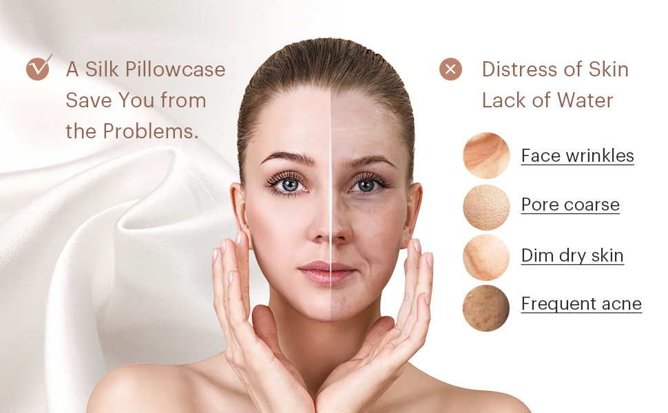 LILYSILK Oxford Silk Pillowcase Soft 19 Momme Charmeuse Pure Mulberry