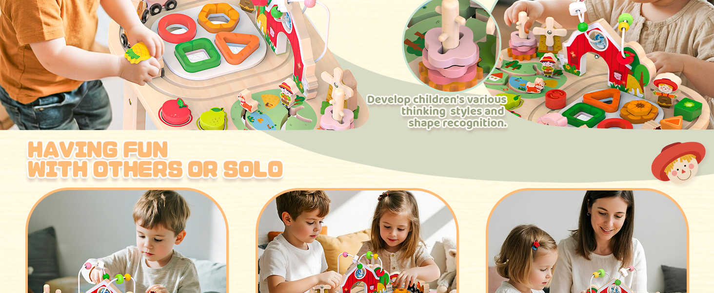 Wooden Sensory Table