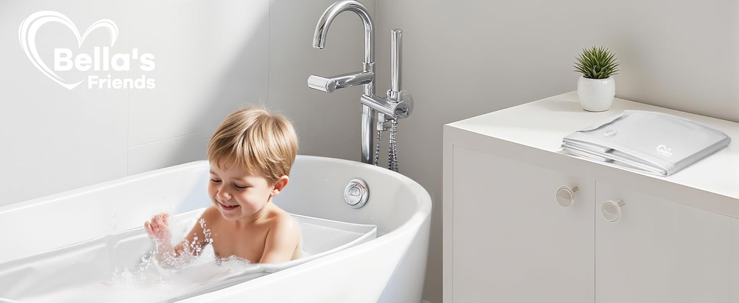 Collapsible baby bathtub,space-saving,travel-ready,quick-draining folding tub with safe structure