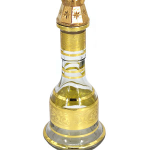 シーシャ　金属製水タバコ ゴールド 1ホース シーシャ(水タバコ) 黄色【77cm】 の通販[送料無料] - TIRAKITA.COM