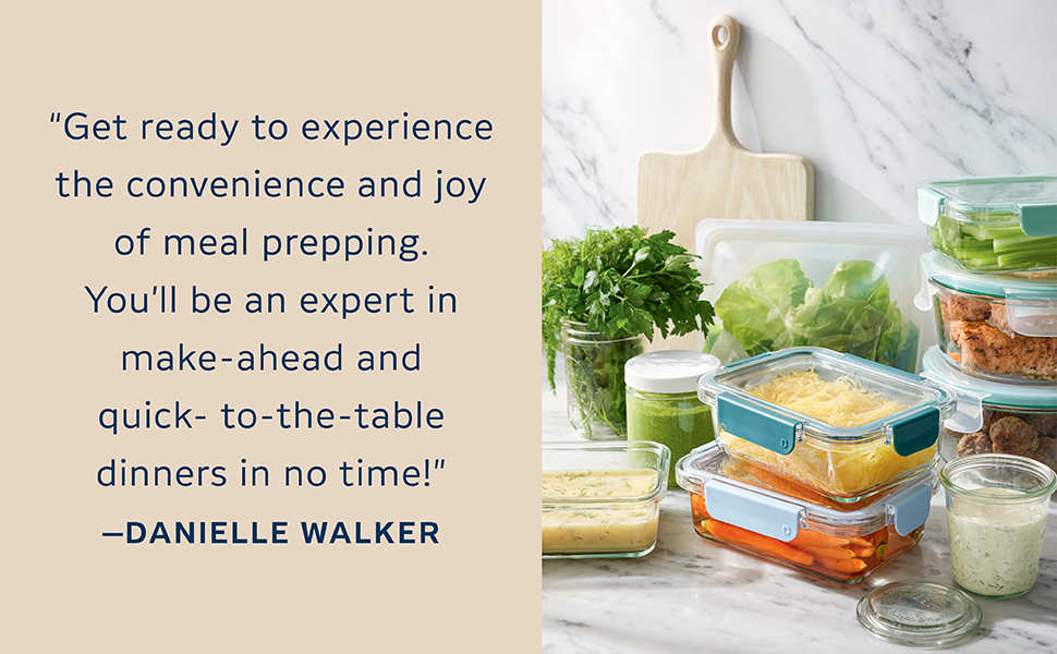 With this book, you’ll become an expert and make-ahead and quick-to-the-table dinners