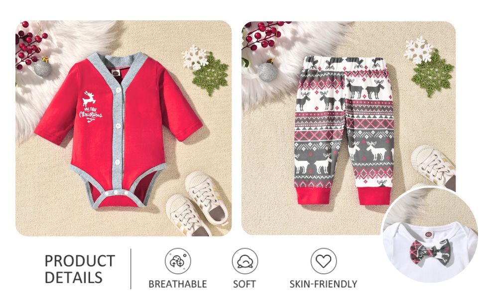 baby boy christmas outfit