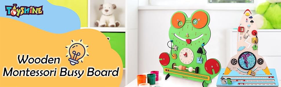 Activity learning Educational toy busy board for kids