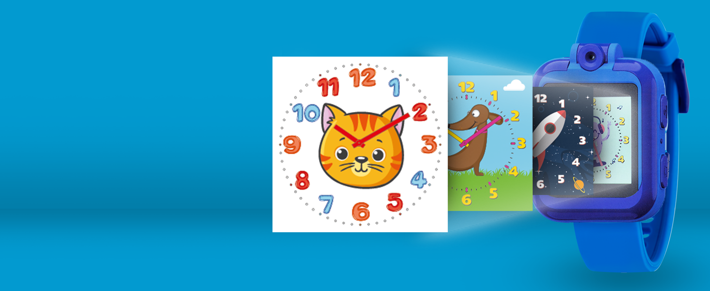 Multiple dials on the Tikkers interactive watch