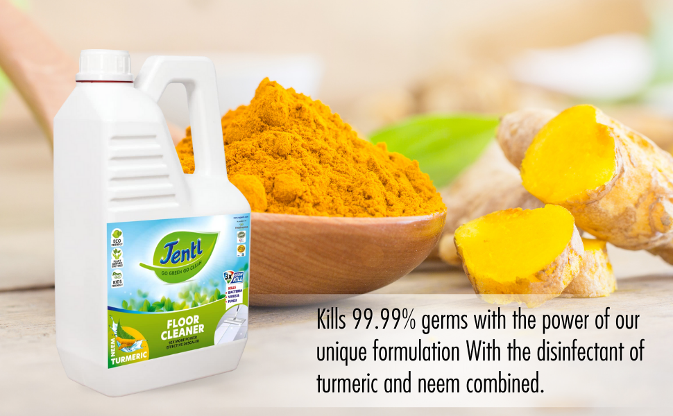 Jentl Floor Cleaner Natural I Skin & EcoFriendly, Chemical Free