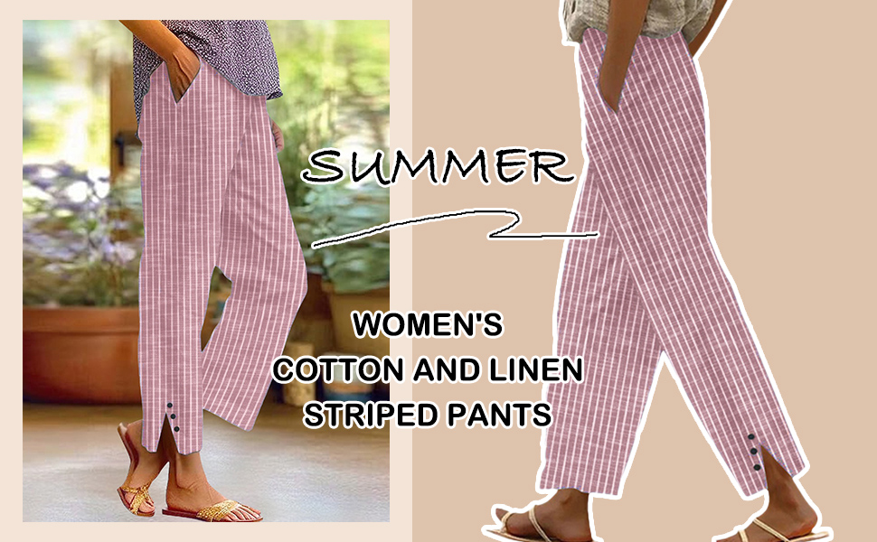 り*う様 40s Stripe wide straight slacks pan り*う様 40s Stripe wide straight slacks pan り*う様 40s