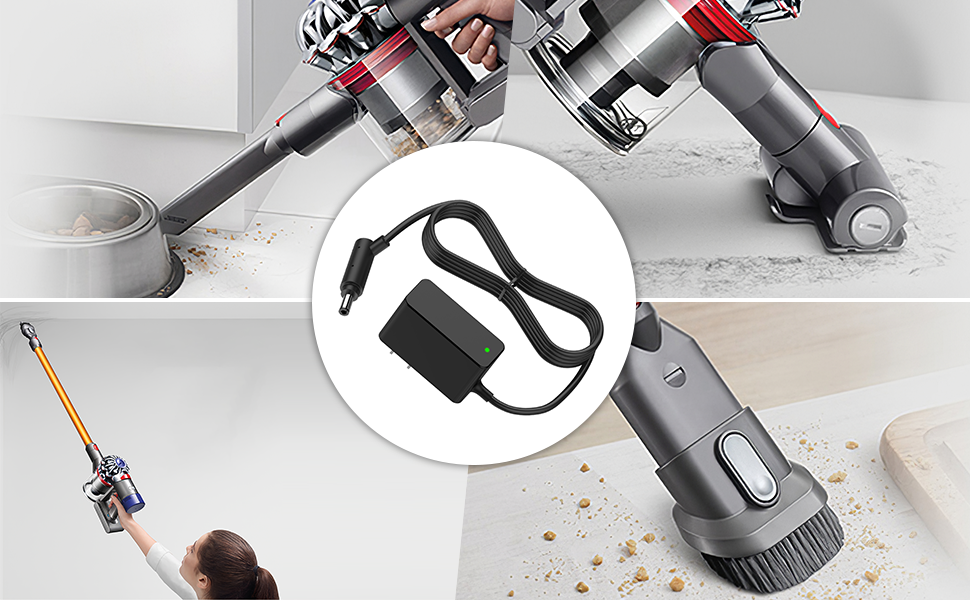 26.1V Charger for Dyson V8 V7 V6 Vacuum, DC58 DC59 DC61 DC62 SV03 SV04