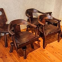 Amazon｜焼桐 玉子型 囲炉裏ダイニングテーブル 椅子は別売 総桐仕上げ