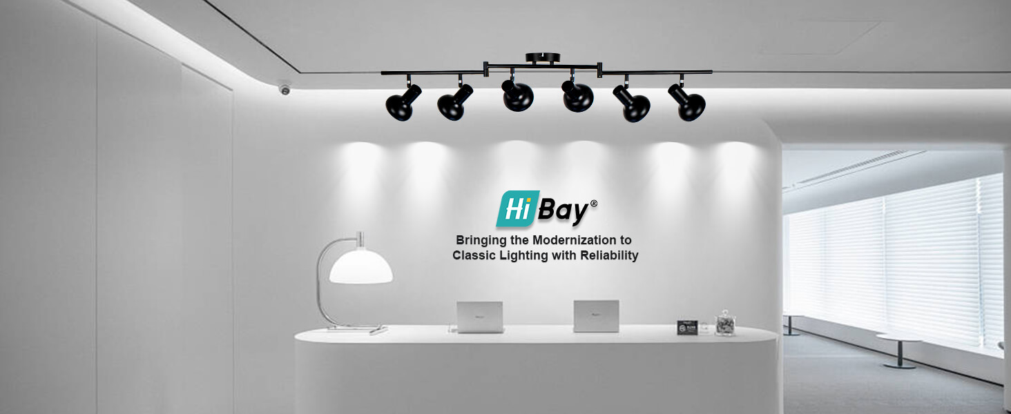 6 light track lighting fixtures ceiling for home office