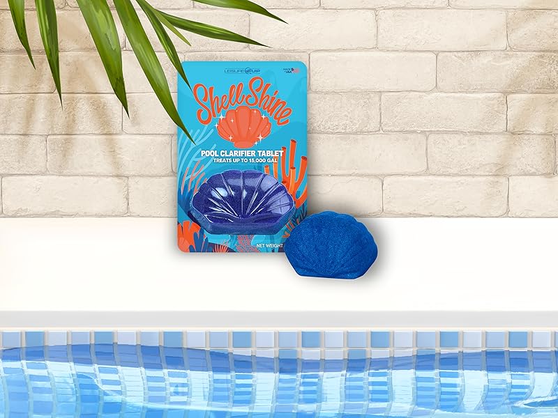 LeisureQuip ShellShine Pool Clarifier Tablet Treats up