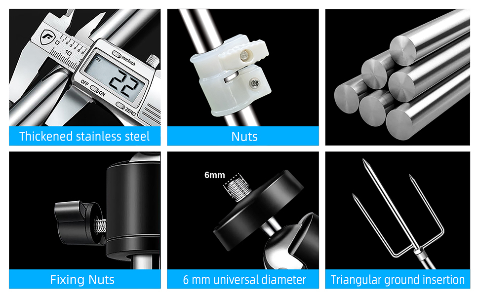 Adfitjo Game & Trail Camera Mount, 360 Degree Adjustable