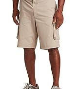 True Nation by DXL Big and Tall Ripstop Stretch Cargo Shorts, Khaki, 48