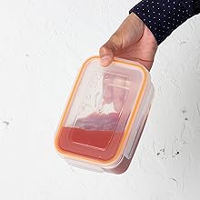 Amazon|ストリックスデザイン 密封保存容器 長方形 900ml 4点ロック Amazon|ストリックスデザイン 密封保存容器 長方形 900ml 4点ロック