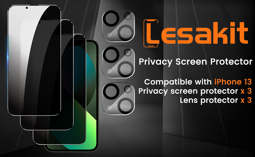 iPhone 13 privacy screen protector