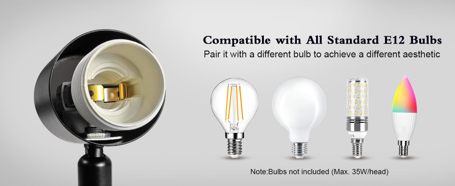 e12 ceiling track light fixture
