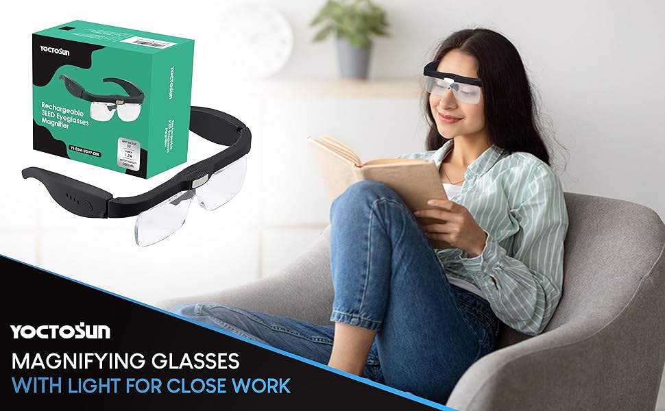 Magnifying Glasses for Close Work