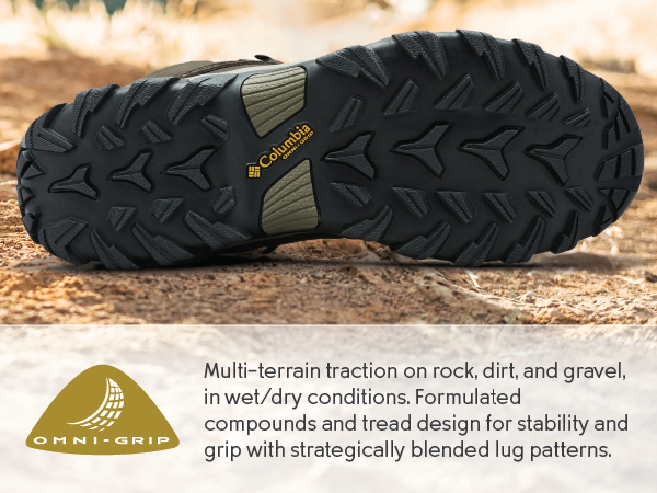 Boots with good grip and traction, Omni-Grip