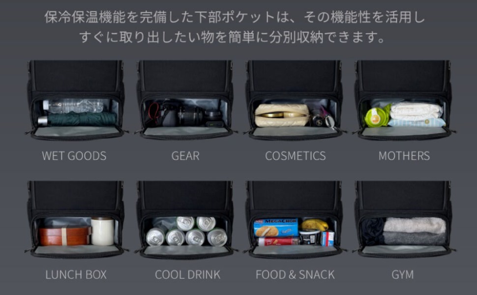 Amazon.co.jp: [piuno] 2階建て構造で「保冷保温」もできる多機能