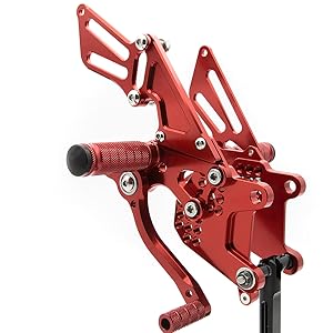 Amazon.com: CNC ZX10R 06-10 Motorcycle Adjustable Rearsets
