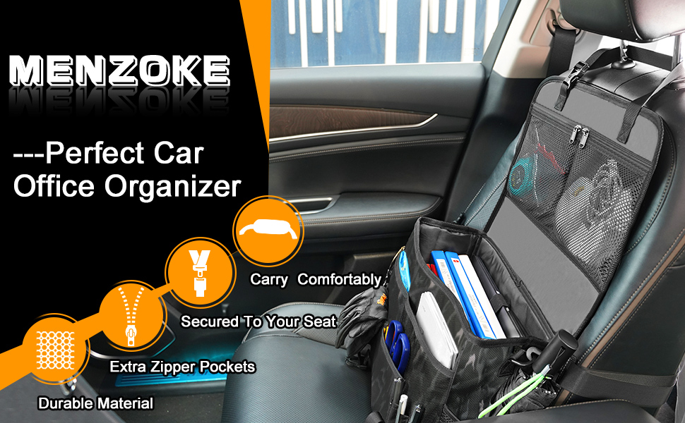 Car Seat Organizer Front Seat, Patrol Bag Law Enforcement