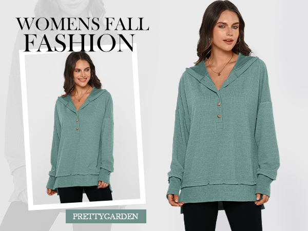 Amazon.com: PRETTYGARDEN Womens Pullover Hoodie 2025 Fall
