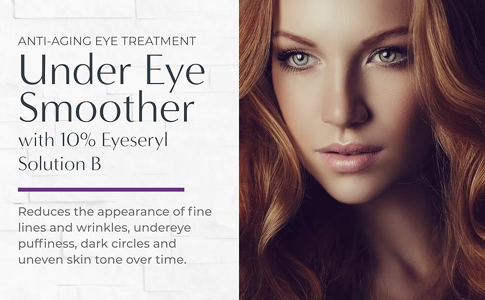 NassifMD Under Eye Smoother Firming Eye Cream, Anti Aging