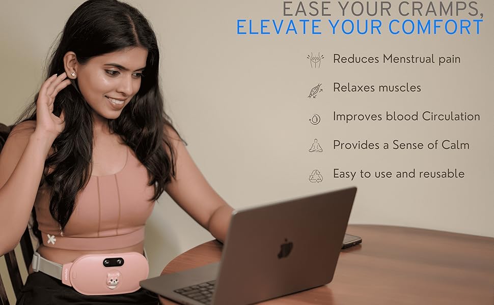ease your period cramps with upyogaa period cramps relief massager