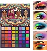 Ucanbe Eyeshadow Palette with 48 Colours – Eyeshadow Palette Colour-Intense Long-lasting – Mat...