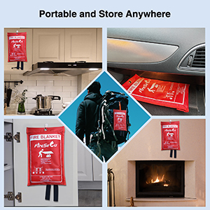  fire blankets emergency for home