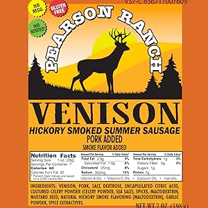 venison summer sausage