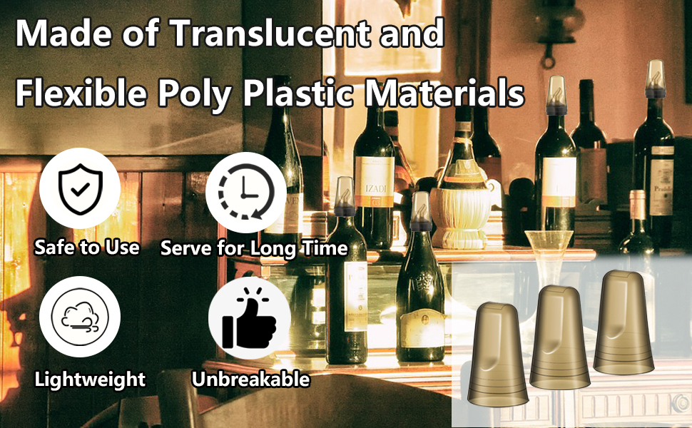 36 PCS Pour Spout Covers Set Universal Dust Caps for