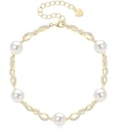 アクセサリー Pearlish fancy pearl white gold bracelet Fancy Pearl White Gold Bracelet – Pearlish