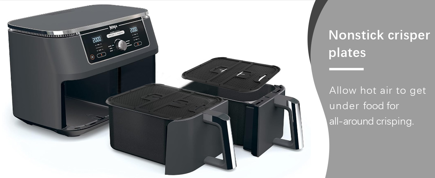 Air Fryer Silicone Accessories Compatible with Ninja DZ401