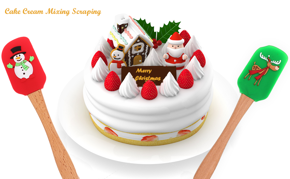 Cake Cream Mixing Scraping 