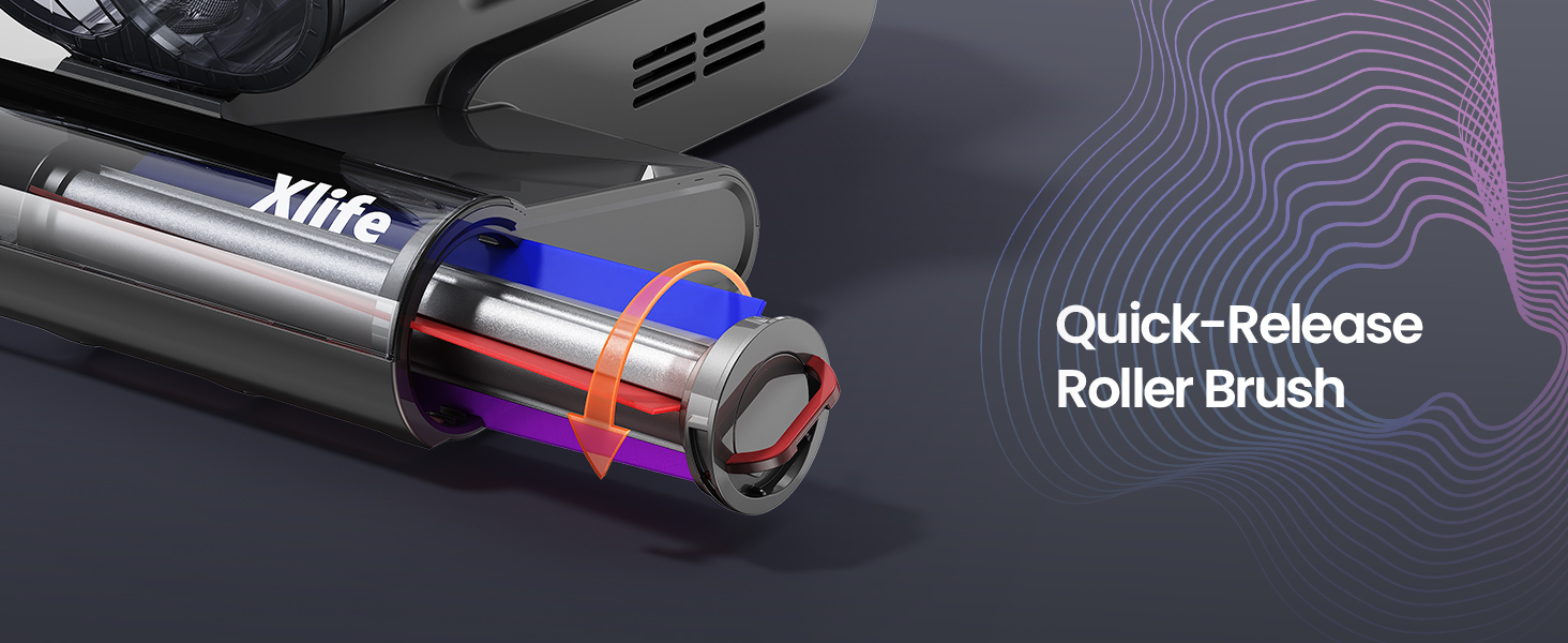 Quick Release Roller Brush
