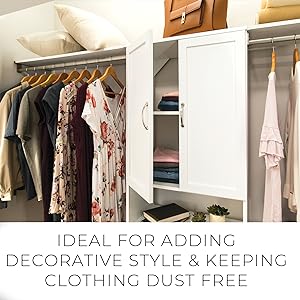 closetmaid, suitesymphony, wood, closet, organizer, drawer, door, clothes, storage, organization
