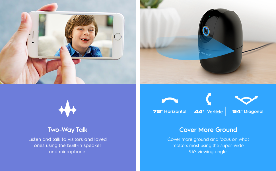 Two-way talk, cover more ground