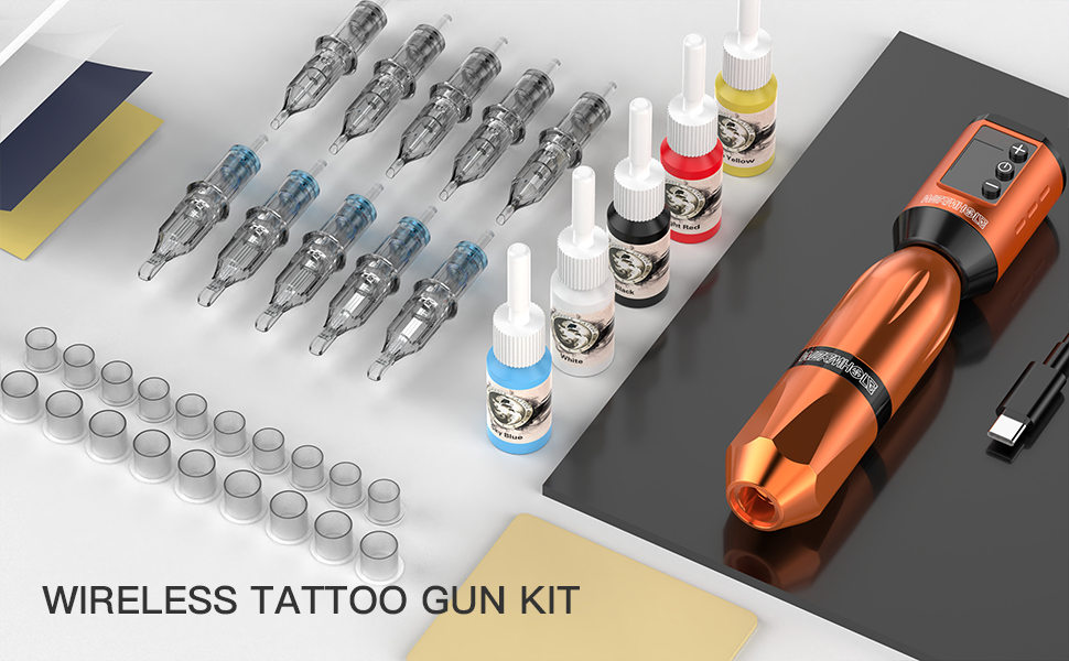 What Does The Wormhole Wireless Tattoo Gun Kit Include?