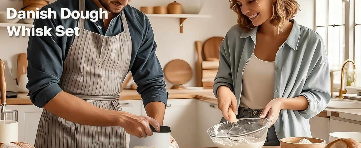 dough whisk,danish dough whisk,bread whisk,sourdough whisk